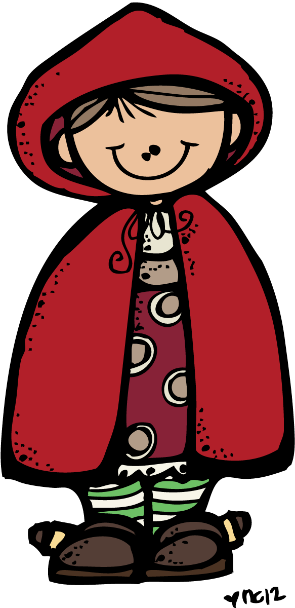 Little Red From Melonheadz Blog - Fairytales Melonheadz (583x1200)