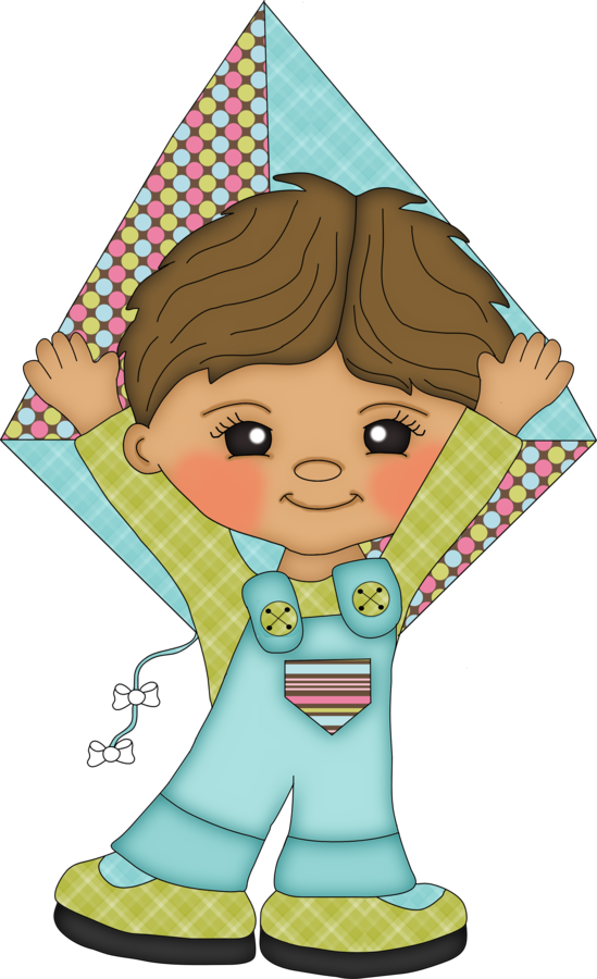 Cataventos Pipas - Menino Com Pipa Vetor (549x900)