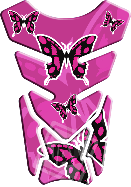 Comprar Adesivo Protetor De Tanque Feminino Borboleta - Motorcycle (561x780)