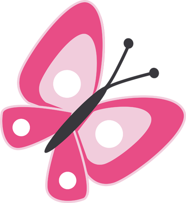Cor Da Sua Parede - Mariposa Dibujo Con Color (374x407)