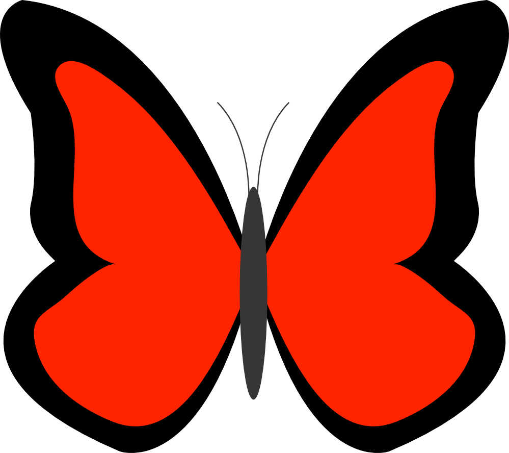 Desenho De Borboleta - Brown Butterfly Clipart (999x888)