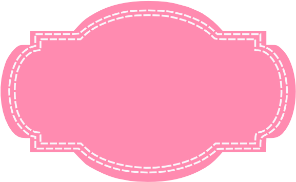 Fundo Floral Rosa Vintage Png - Pink Vintage Label Png (606x369)
