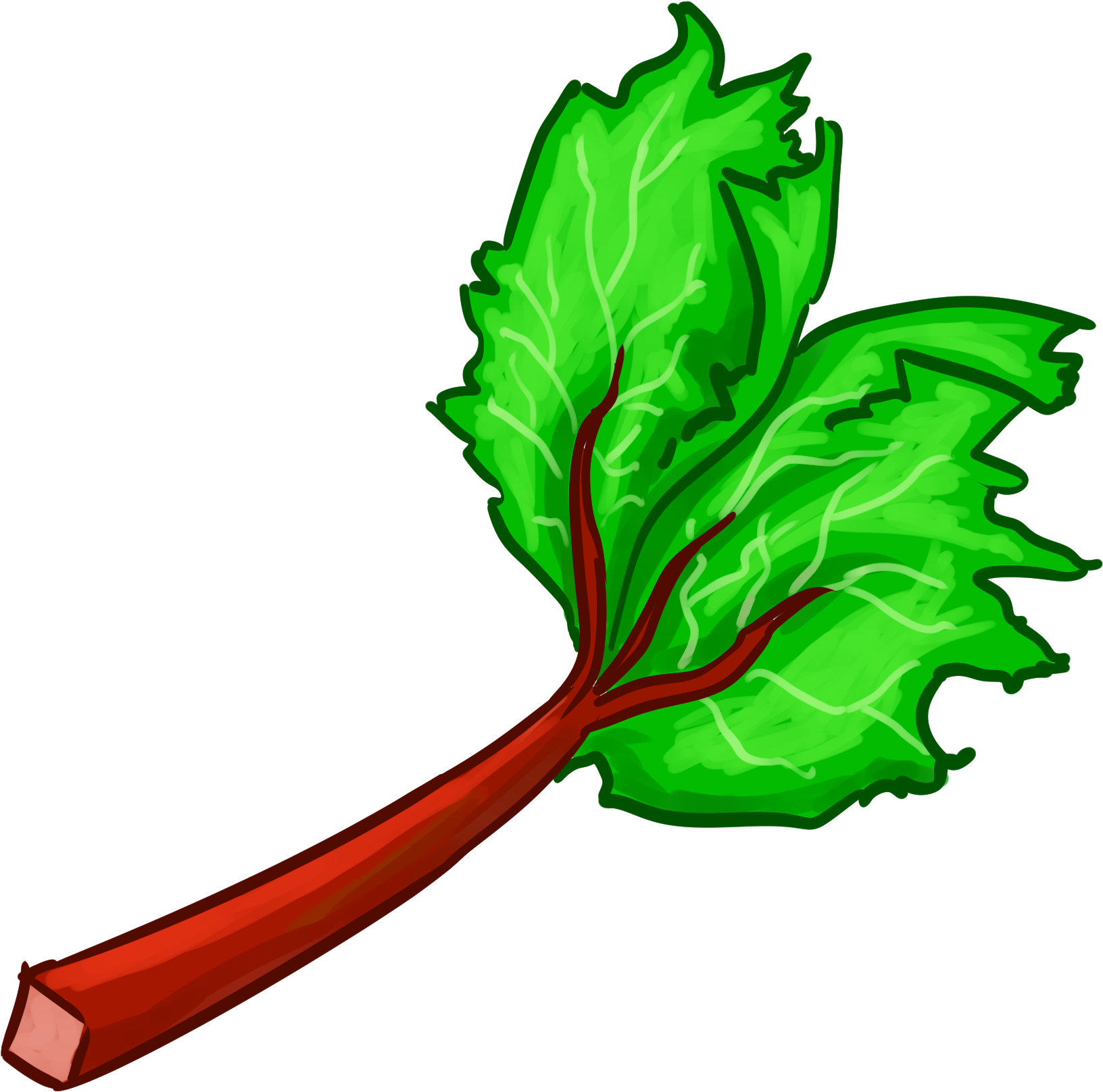Rhubarb - Rhubarb Clipart (1884x1748)