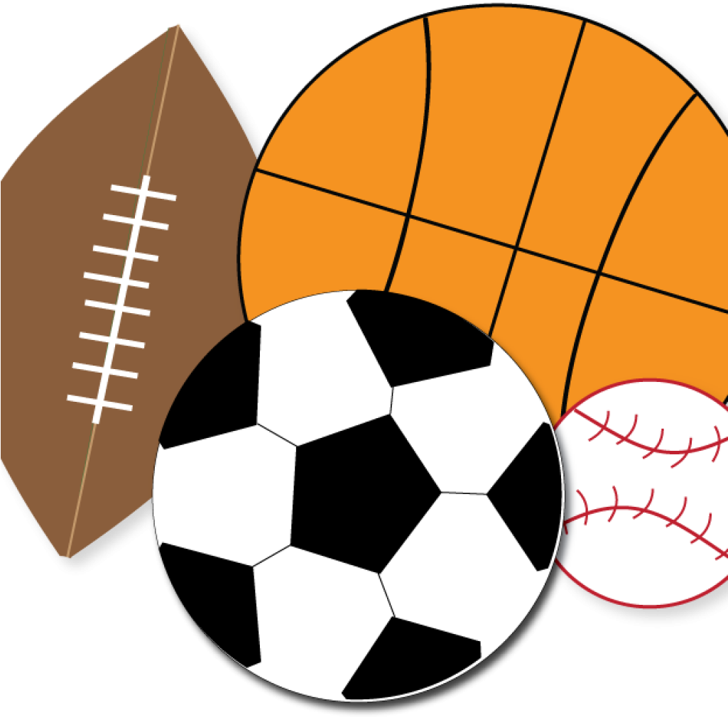 Free Sports Clipart Free Sports Clipart For Parties - Sports Clipart No Background (1024x1024)