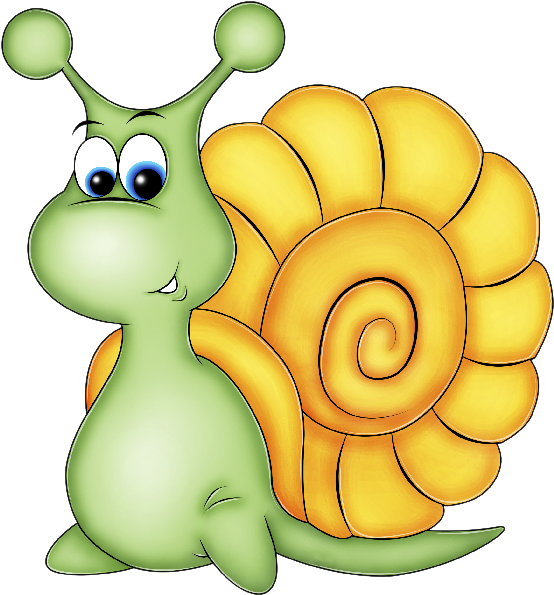Snails - Animals Homepage - Caracoles Animados Tiernos (600x600)