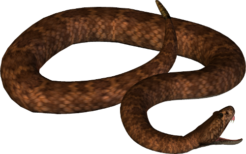 Snake 2 Png By Clipartcotttage - Brown Snake Png (500x313)