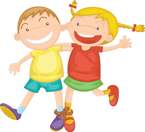 Clipart 3 Legged Race (501x457)