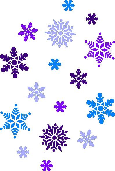 Small Snowflake Clipart Free - Snowflake Clipart (396x591)