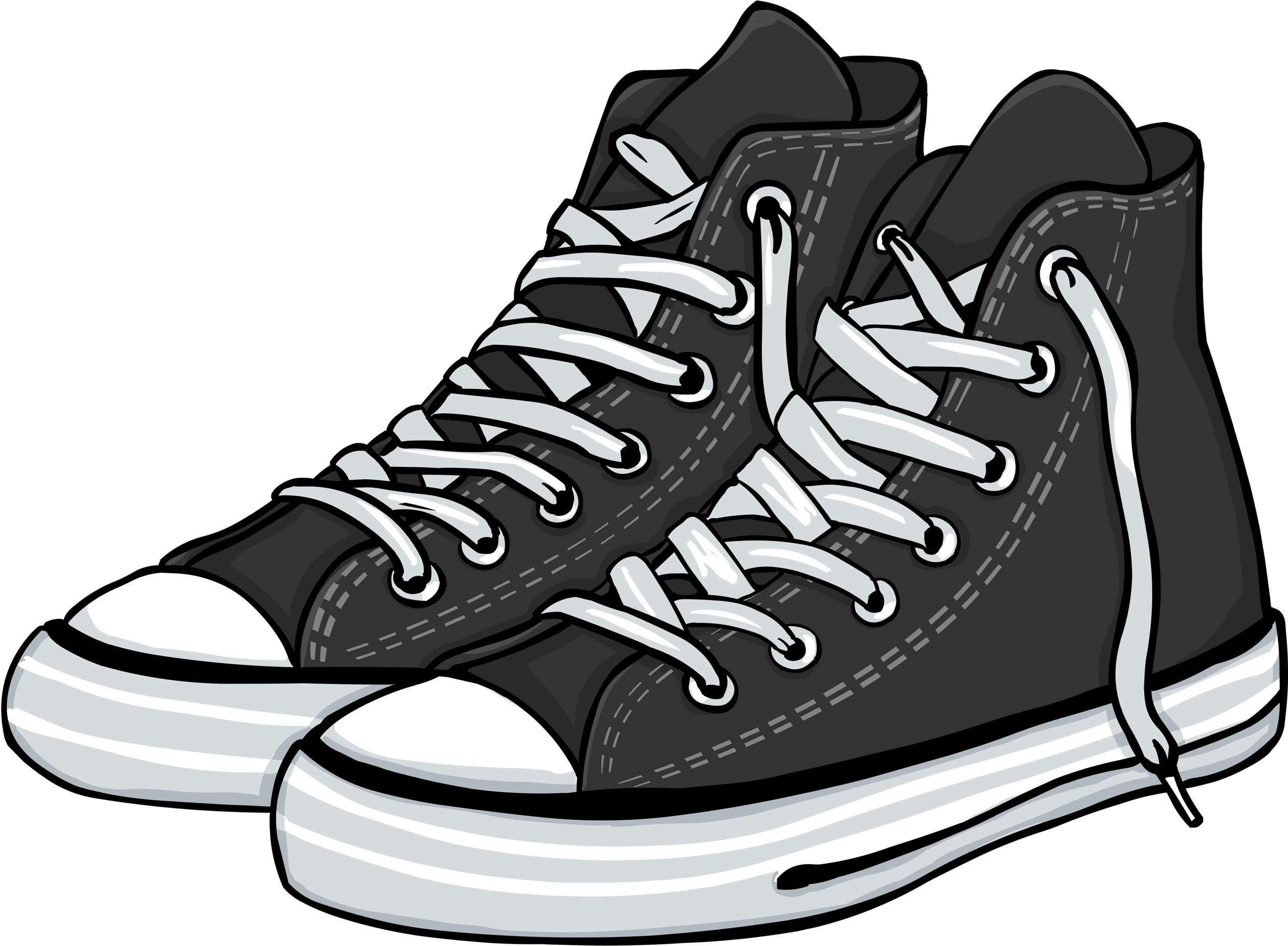 Gym Shoes Clipart Crazy Shoe Boy Converse Shoes Vector 2560x1872 Png Clipart Download
