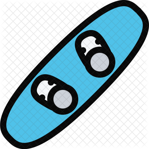 Wakeboard, Sports, Equipment, Training, Gym Icon - Wakeboarding (512x512)