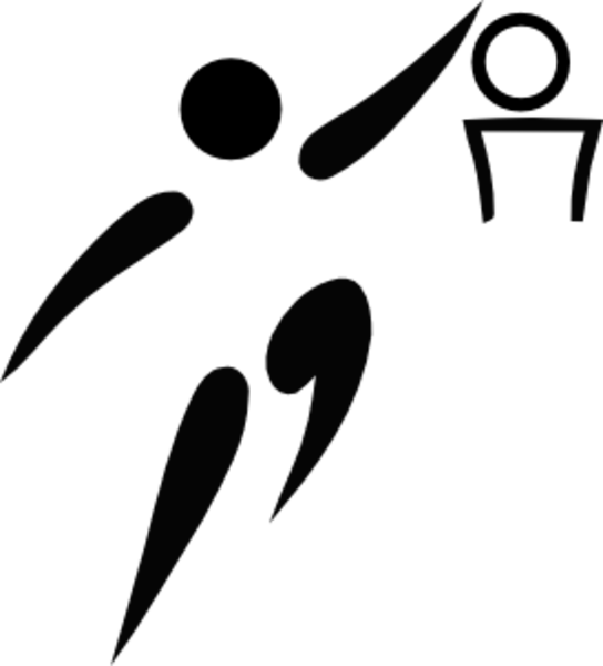 Basketball Pictogram (544x600)