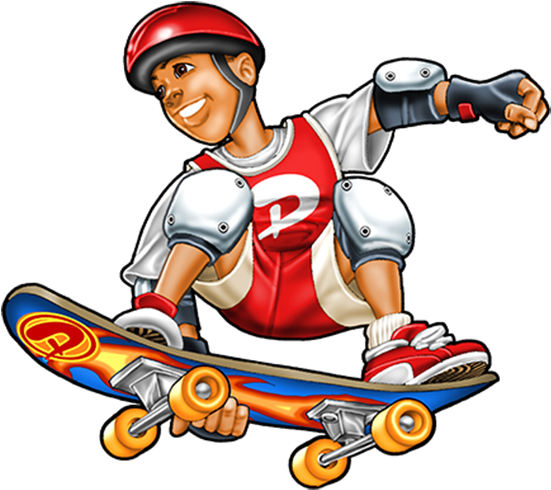 Sport Skateboarding Child Kid On Skateboard Clip Art - Sport Skateboarding Child Kid On Skateboard Clip Art (577x529)