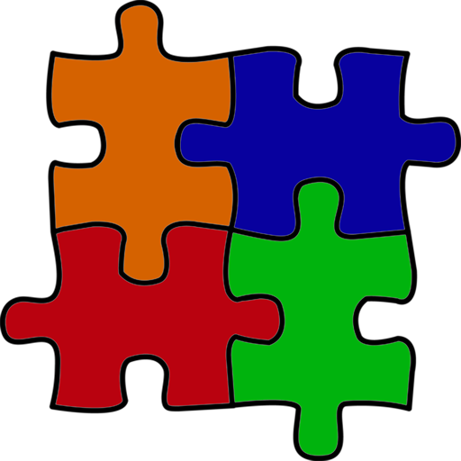 Cartoon Picture Of A Puzzle (512x512)