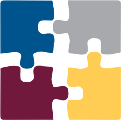 Four Puzzle Pieces - Four Separate Puzzle Pieces (500x495)