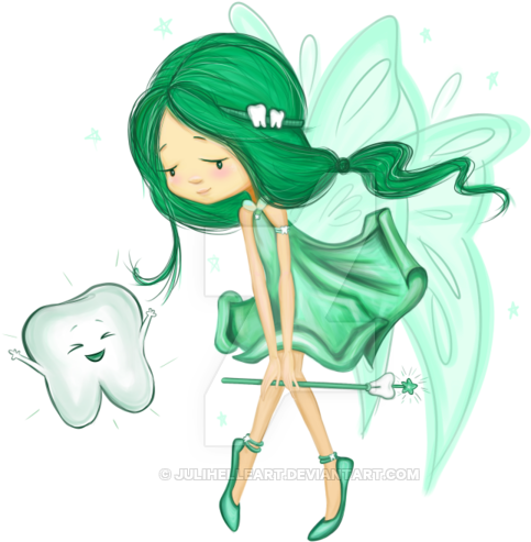 Tooth Fairy By Julihelleart - Tooth Fairy (600x600)