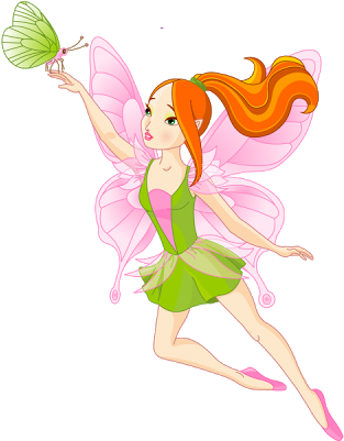 Fairy Clipart Golden - Fairies Clipart (400x400)