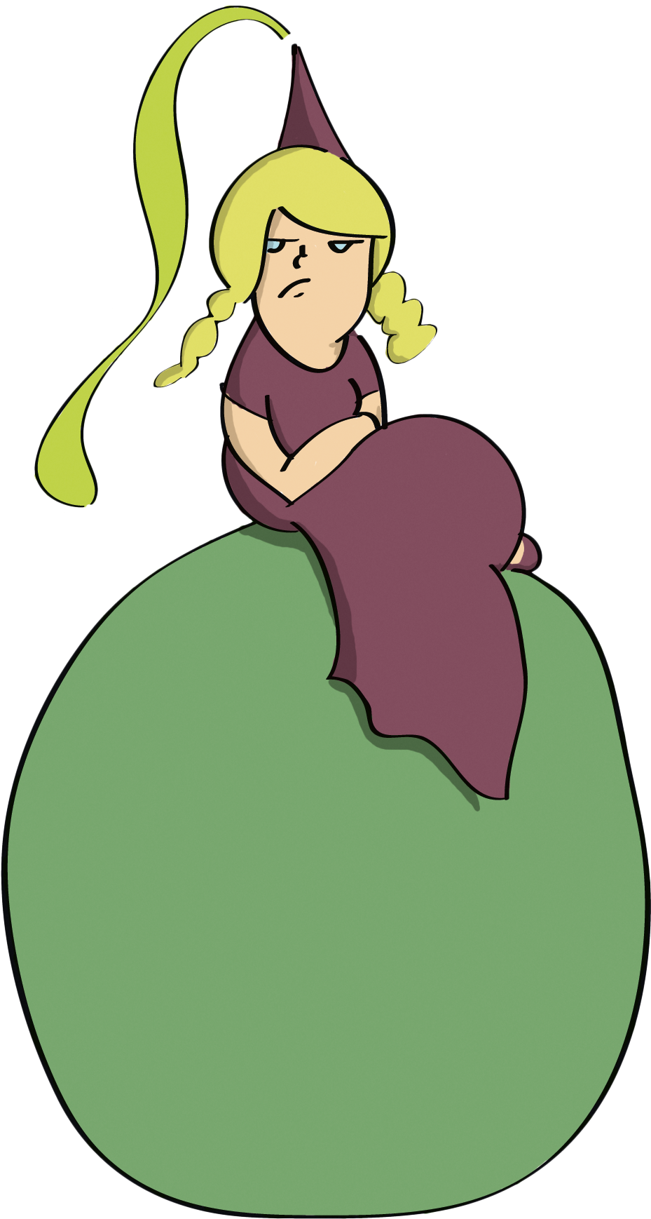 The Princess And The Pea Fairy Tale Clip Art - The Princess And The Pea (2100x2100)