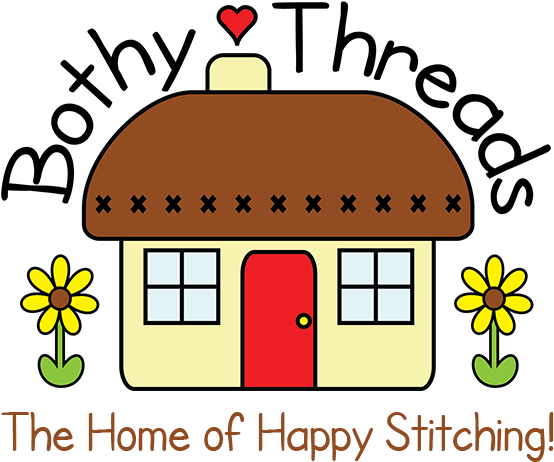 The Home Of Happy Stitching - Bothy Threads Logo (600x502)
