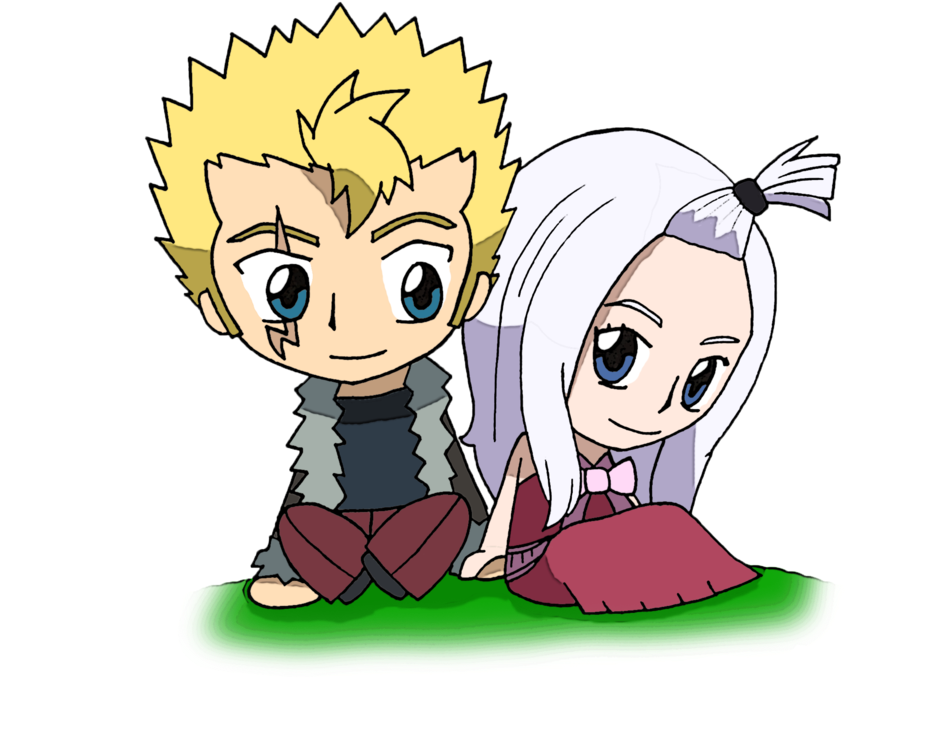 Laxus And Mirajane By Candyaddict774 - Fairy Tail Laxus Chibi (993x804)