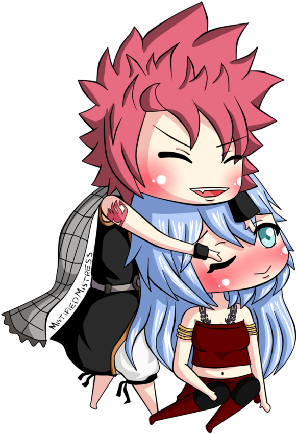 [commission] Hitomi X Natsu (fairy Tail) By Mistifiedmistress - Fairy Tail (894x894)