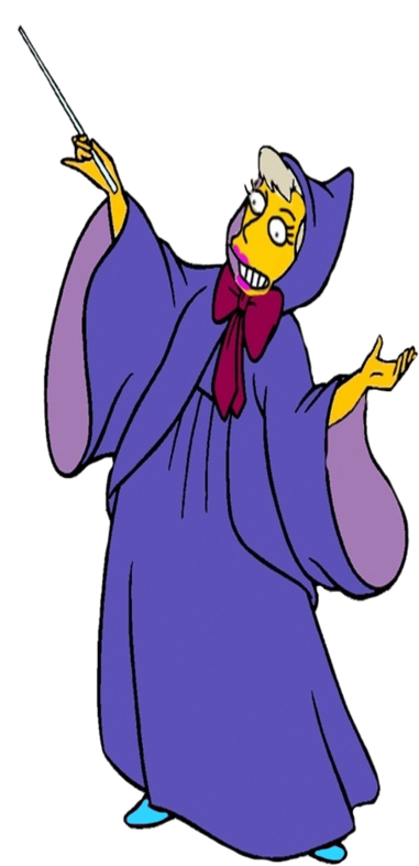 Lindsey Naegle As The Fairy Godmother By Darthraner83 - Fairy Godmother (400x830)