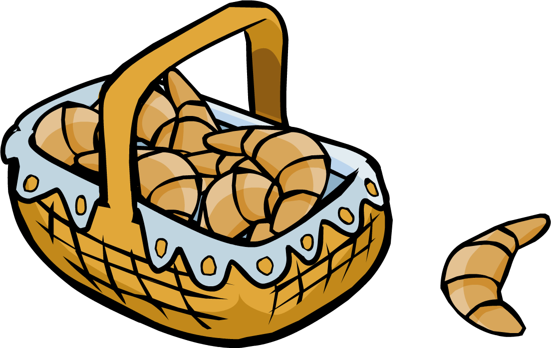 Croissant Picture - Club Penguin Basket (1104x699)