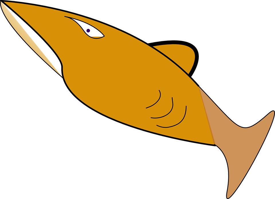 Marine Fish Clipart Ikan - Clip Art (960x695)