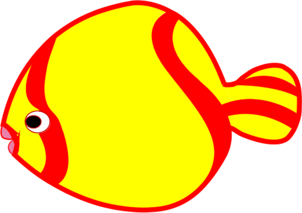 Red And Yellow Fish (600x423)