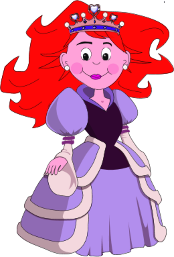 Vector Clip Art - Cafepress Little Princess 84" Curtains (600x884)