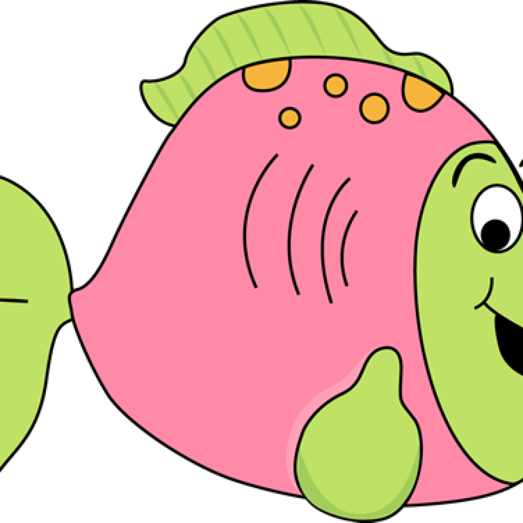 Cute Fish Clipart Image Of Cute Fish Clipart 9831 Cute - Transparent Cartoon Sea Creatures (1024x1024)
