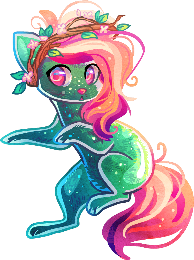 Fairy Garden By Griffsnuff - Lps Drawings (737x966)