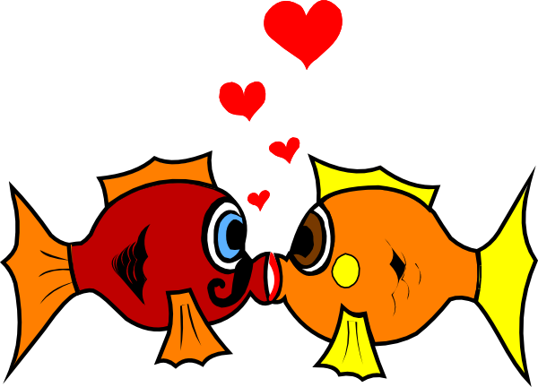 Clip Arts Related To - Wedding Clip Art Fish (600x432)