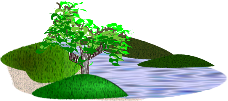 Pin Nature Clipart - Scenery Clip Art (800x342)