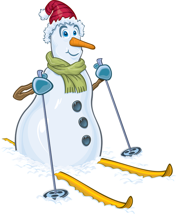 Country Snowman Clipart 8, - Clipart Lumiukko (594x720)