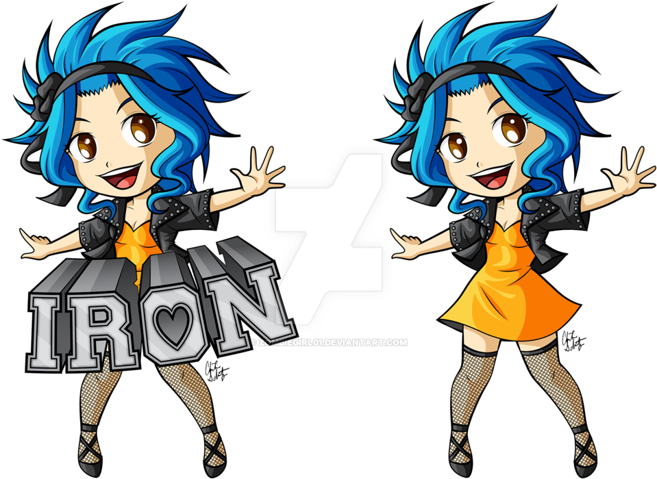Chibi Levy By Zombiegirl01 - Chibi Reby Fairy Tail (1024x759)