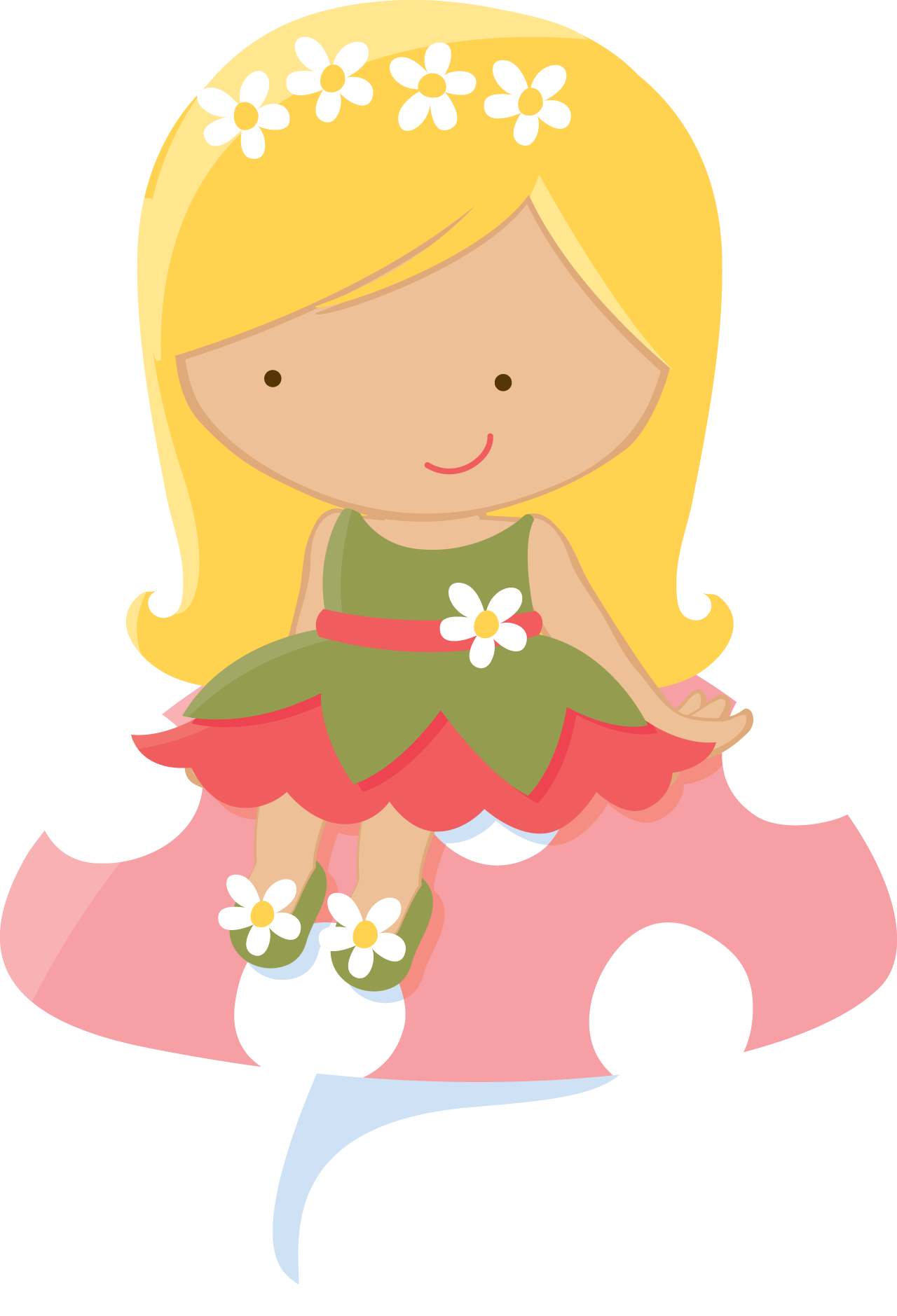 Fairy Garden, Free Printable Image - Jardim Das Fadas Png (1280x1879)