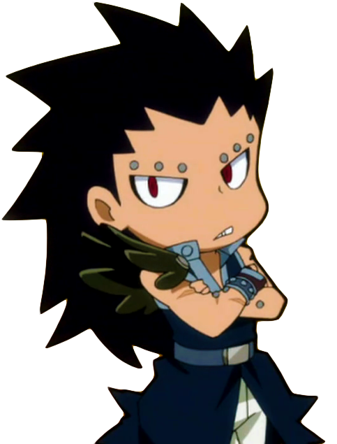 Gajeel Wektor - Fairy Tail Chibi Gajeel (518x634)