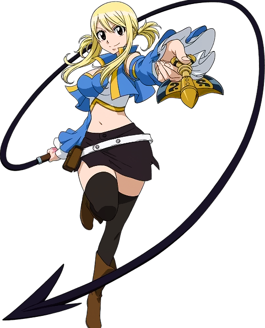 I Couldn't Decide If I Liked Her With The Jacket Or - Lucy Heartfilia Fairy Tail (526x650)