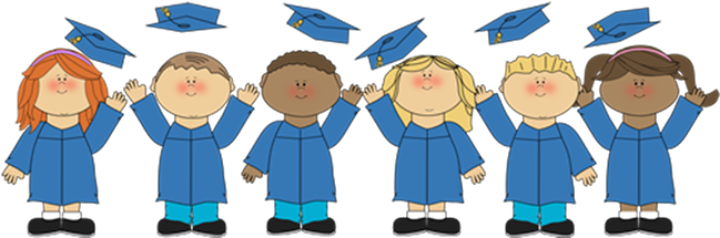 Resultado De Imagen Para Dibujos De Niños Graduado - Preschool Graduation Clip Art (648x227)
