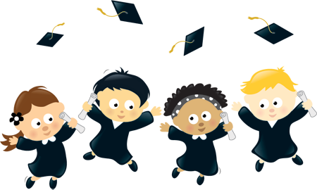 Slider Image - Graduation Celebration Clip Art (450x270)