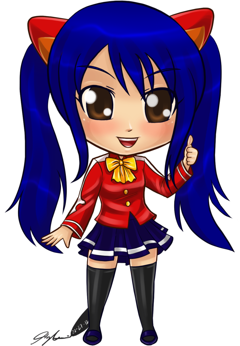 Chibi Wendy Marvell By Migs308 Chibi Wendy Marvell - Wendy Marvell (900x1310)