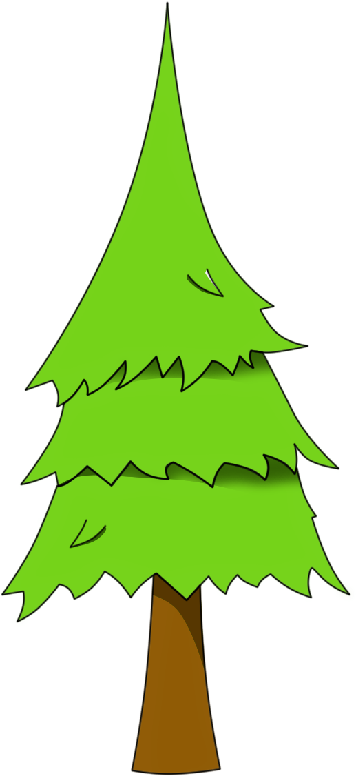 Cartoon Pine Tree Png - Portable Network Graphics (960x1280)