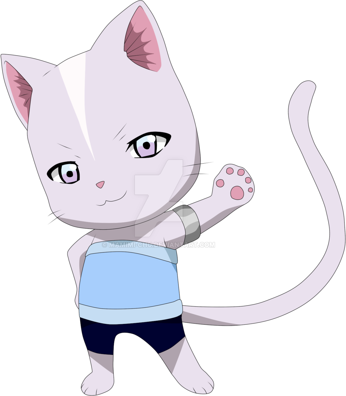 Fairy Tail Oc 30 Day Challenge Day 13 By Mamimi-chu - Fairy Tail Exceed Oc (1280x1279)