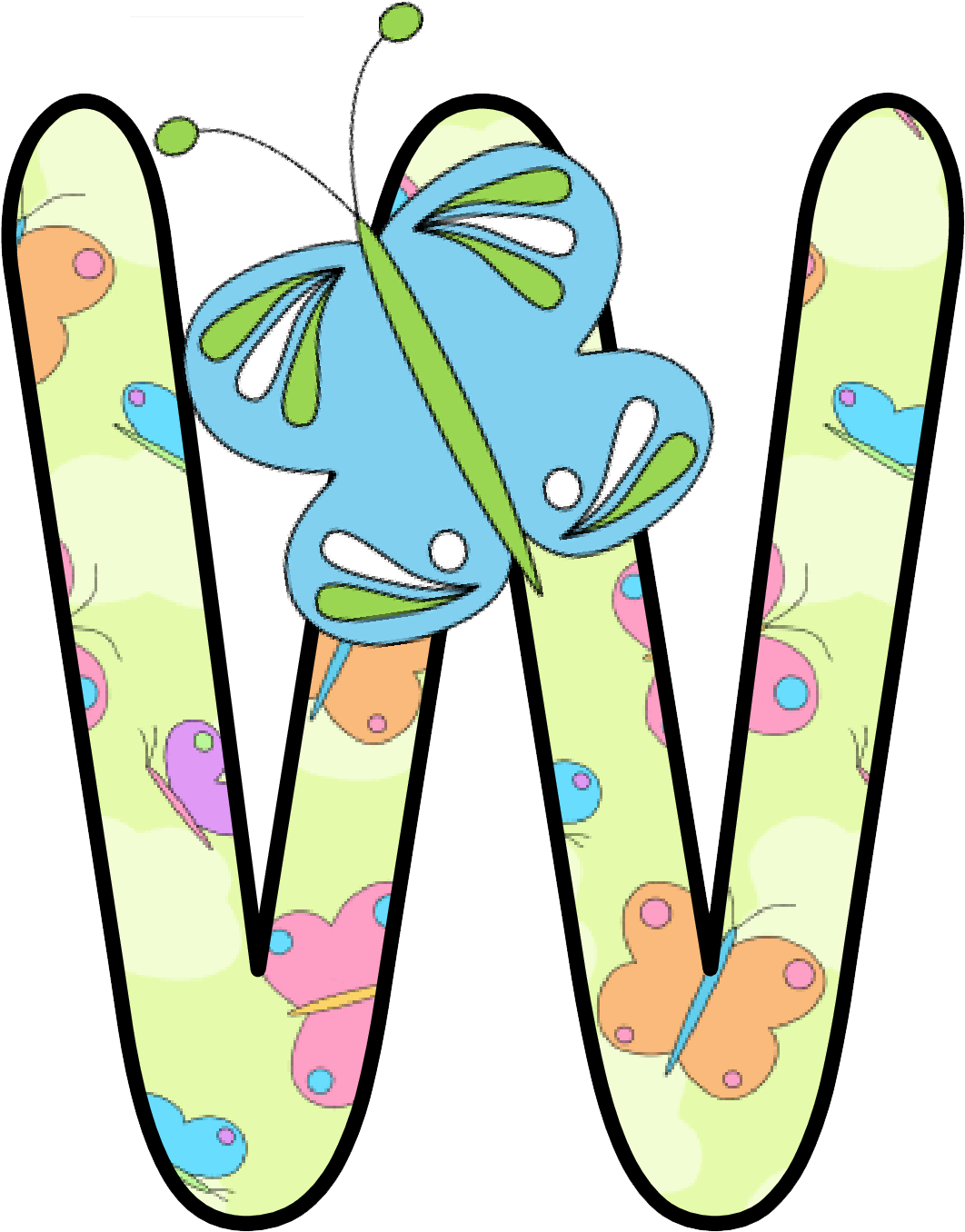 Ch B *✿* Alfabeto Mariposas De Kid Sparkz - Letter S Butterfly Clipart (1101x1404)