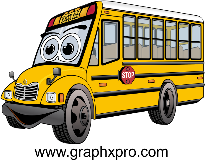 Bus Cartoon, Buses, Cartoons, Animated Cartoons, Cartoon, - Autobuses En Caricatura (735x555)