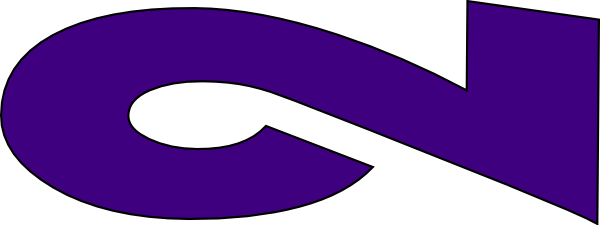 Purple Clipart Number 2 - Clip Art (600x225)