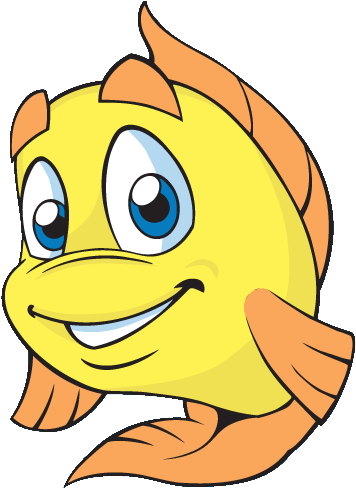 Freddi Fish - Freddi Fish 2 The Haunted Schoolhouse (375x507)