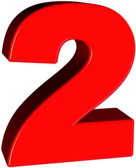 Number 2 Png - Translation (720x720)