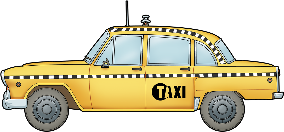 Free To Use & Public Domain Taxi Clip Art - Taxi Clipart (1200x572)
