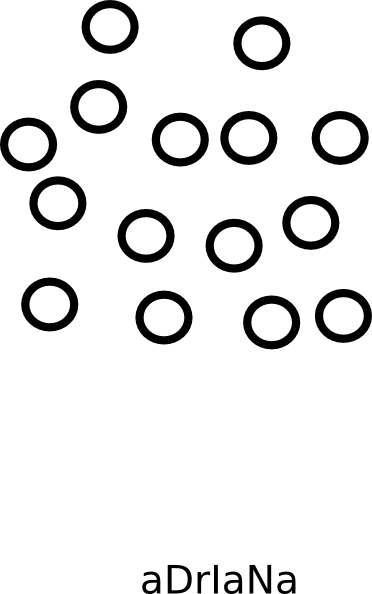 Molecules Cliparts - Particles Clipart (372x594)